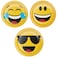 Creative Converting- Emojions 8 Luncheon Plate< > 7in< >Multicolor< >