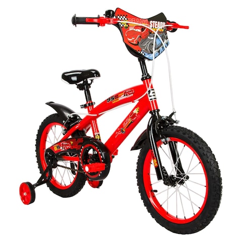 Spartan Disney Cars Themed Bicycle for Kids 4-7 Years 16inch