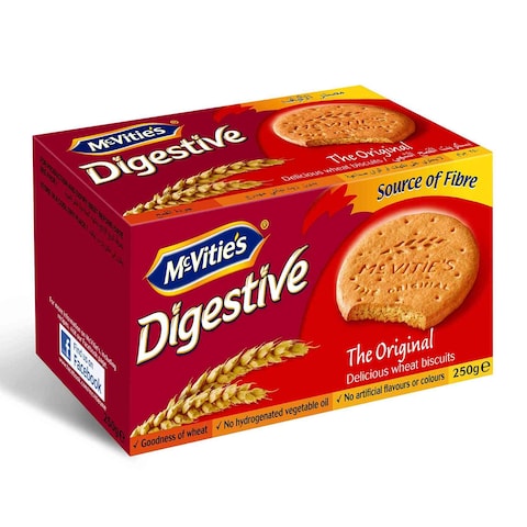 McVitie&#39;s Digestive The Original Delicious Wheat Biscuits 250g