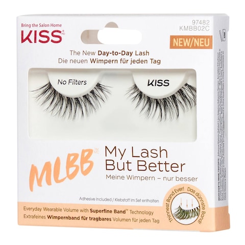 Kiss My Lash But Better False Eyelashes KMBB02C Black