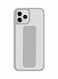 FOCUS Apple iPhone 12 Pro Max Case Cover with Handgrip &amp;ndash; Grey 6.7inch grey