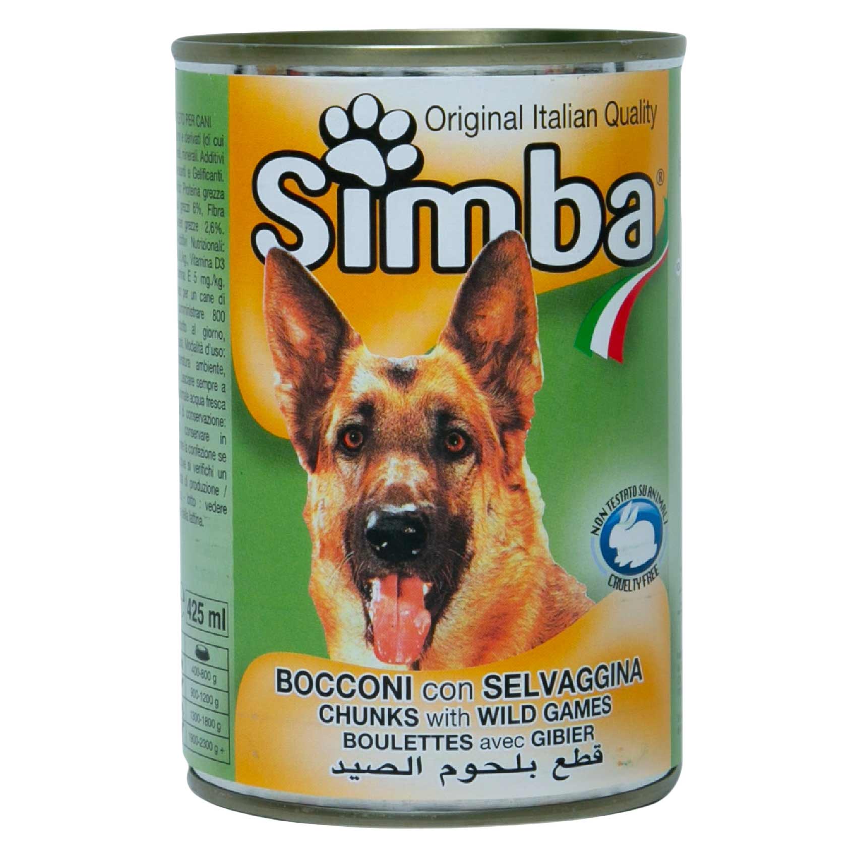 Buy Simba Chunks With Wild Game Dog Food 415g Online Carrefour Kenya