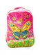 Generic - 4-Piece 7D Butterfly Print School Bag Set