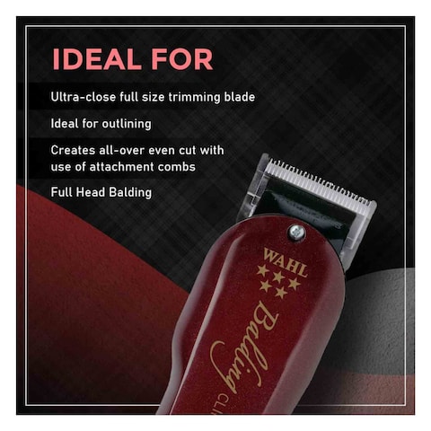 Wahl 08110-624 Balding Clipper Red