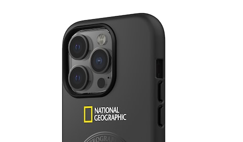 National Geographic Global Seal Double Protective Case iPhone 14 Pro - Black