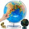 Get life Basics World Globe with Illuminated Constellations &ndash; 13&rdquo; Light Up Globe for Kids &amp; Adults &ndash; Interactive Earth Globe Makes Great Educational Toys, Office Supplies, Teacher Desk D&eacute;cor, More by