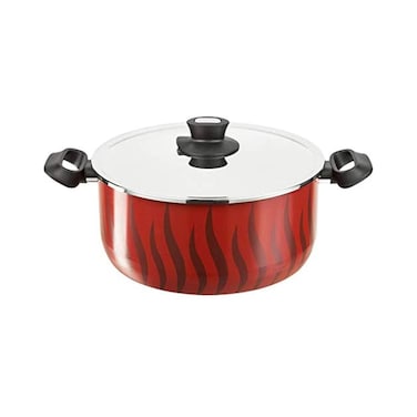 Tefal Tempo Non-Stick Casserole - 30 Cm - Red
