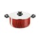 Tefal Tempo Non-Stick Casserole - 30 Cm - Red