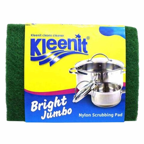 KLEENIT BRIGHT SCOURING PAD JUMBOX4