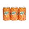 Mirinda Orange Soft Drink Can 330ml&times;6