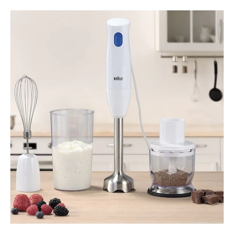 Braun MultiQuick 1 Hand Blender 450W MQ10.202m White