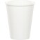 Creative Converting Touch of Color Paper Cups 24-Pieces- 255 g- White