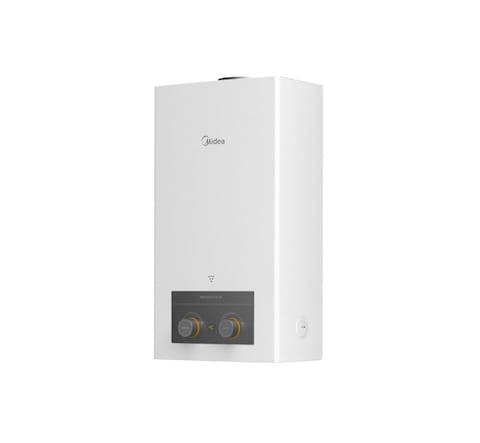 Midea Gas Water Heater - 6 Liters - White - JSZ12-6DHSL