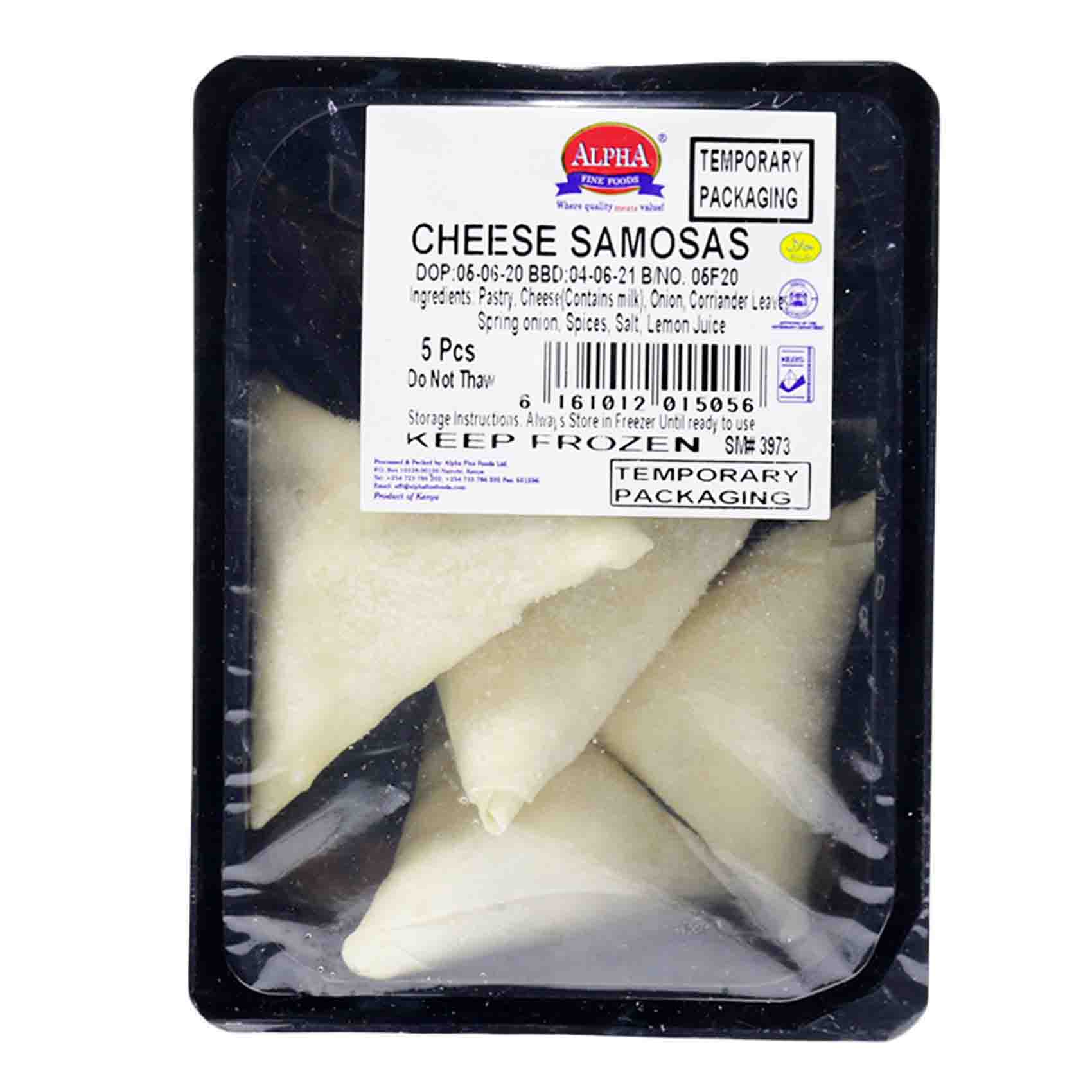 Al&#39;s Kitchen 5 Cheese Samosas 150g