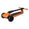 LAMBORGHINI 3-WHEEL KIDS SCOOTER WITH ADJUT HEIGHT-ORANGE
