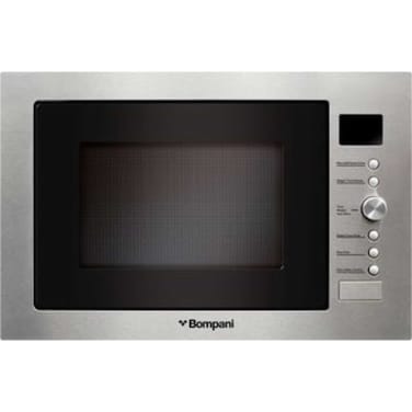 Bompani 34L Built-in Microwave With Grill, 10 Auto Menus, Push Button-BI34DGS2 Silver