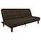 In House Maria 2 In 1 Sofabed Linen Upholstered - Dark Brown