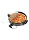 Generic Electric Pizza Maker Pan, Black