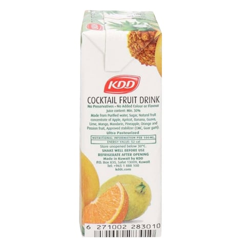 KDD Cocktail Fruit Drink 125ml