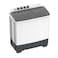 Midea 16kg Twin Tub Washing Machine, White, MT100W160W-GCC