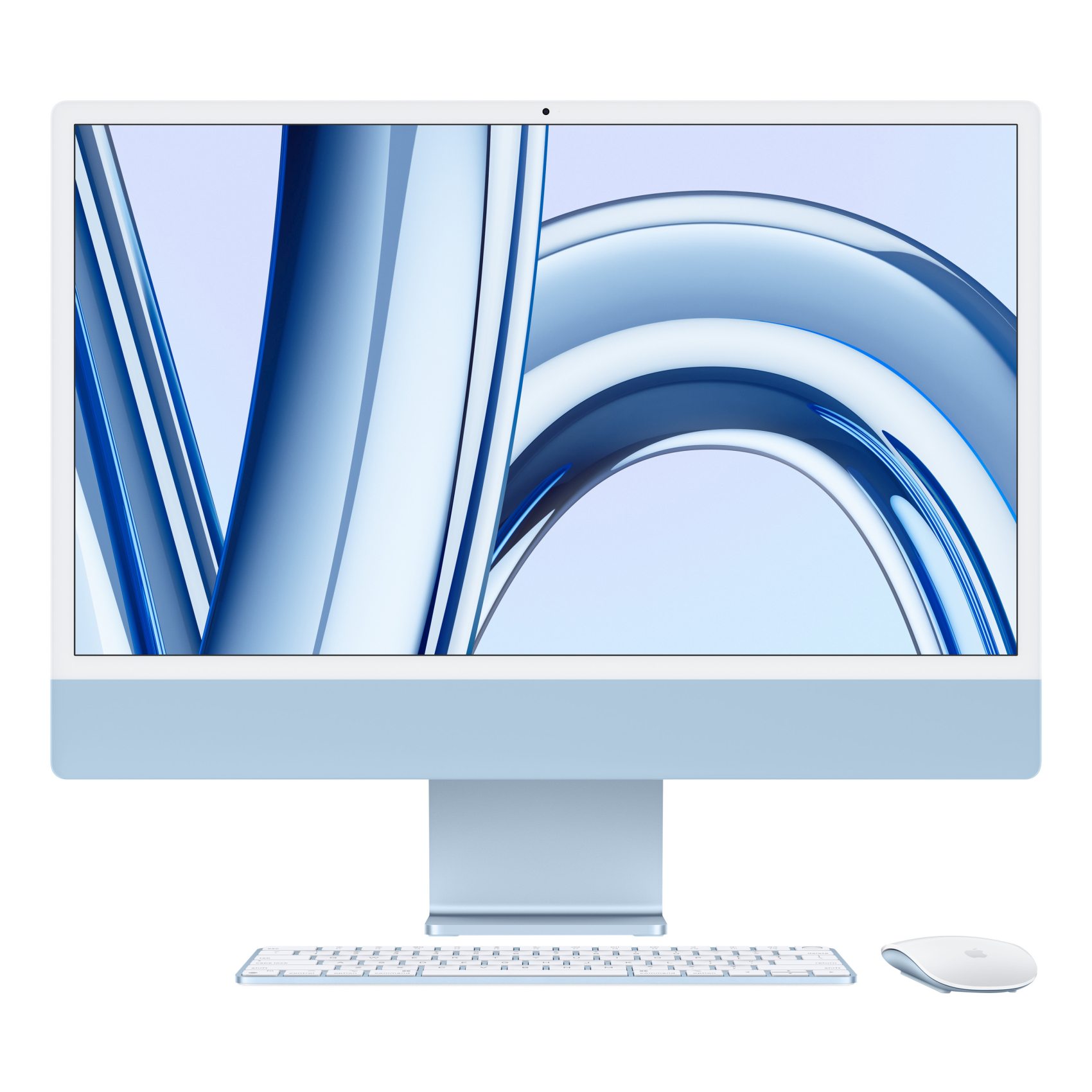 Apple iMac 24-Inch 8GB RAM 256GB SSD Full HD Monitor English Blue