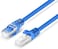 DKURVE CAT6A SSTP/SFTP Booted 10Gigabit/Sec 550MHZ Copper Ethernet Cable -  Patch cord  5 Meter - BLUE