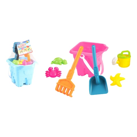 Hk Sand Toy Multicolour Set of 7