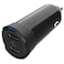 Scosche Powervolt PD60 Dual Port USB C Power Delivery (60W) Car Charger Black, CPDCC60-SP
