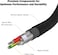 SCOSCHE Ci4B1WT-SP Strikeline MFi Certified Premium Charge & Sync Braided Cable for Lightning and USB-C Devices 1-ft. White