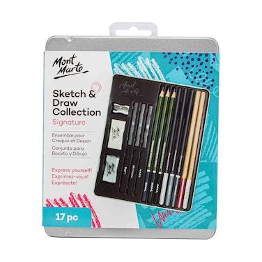 مجموعة رسم مونت مارت 17 قطعة