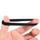 Generic-50p Pcs Black Thick Seamless No Slip Hair Bands Elastic Ties Soft Ponytail Holders for Women Girls