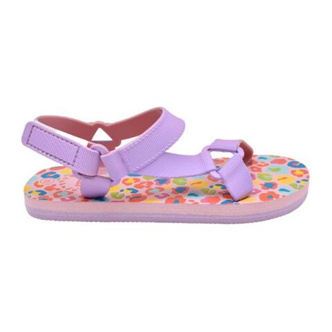 Cubs Girls Sling Sandal - Purple - Size 31