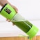 Generic-portable mini household juicer multi-function juicer juice cup charging juice cup wholesale 4 leaf green plastic cup