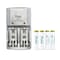 DMK Power 4pcs AAA Rechargeable Battery with Smart Rechargeable Charger for AA AAA NiCd 9V NiMh Batteries for House hold devices, toys, remote, etc...