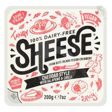 Sheese Cheddar Jalapeno &amp; Chilli 200GR