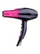 Rebune Frequency Conversion Hair Dryer, Black/Pink