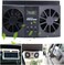 Generic - Solar Powered Car Window Fan Auto Ventilator Portable Air Vent Vehicle Ventilation System Radiator Car