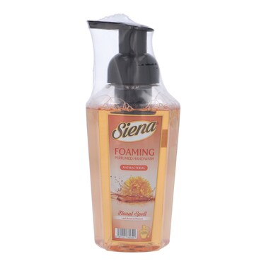 Siena Foaming Perfumed Hand Wash Floral Spell Lush Roses And Peonies 400ml