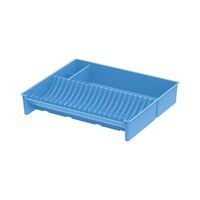 Cosmoplast Plastic Standard Dish Drainer 41x35x8cm Blue