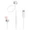 JBL Tune 310C Wired In-Ear Earphones With USB-C Cable And Microphone White