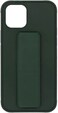 MARGOUN For iphone 12/12 pro Finger Grip Phone holder Phone Case Car Magnetic Multi-function Shockproof Back Cover Protective Case Two-in-one Phone holder Phone Case (dark green, iphone 12/12 pro)
