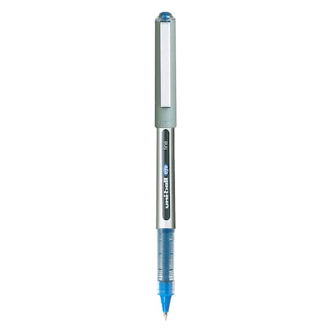 Uni Ball Eye Fine UB-157 Rollerball Ink Pen Blue