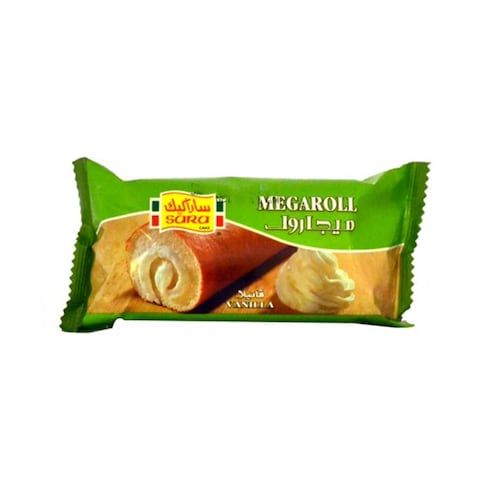 Sara Cake Mega Roll-Vanilla 60gr