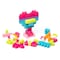 Fisher-Price Mega Bloks First Builders Big Building Block Bag Set 60 Pieces 1+ Years Pink