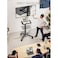 Mobile TV Cart, Rollable TV Stand For 32-75" LCD LED OLED Flat Screen TV With Curved Screens up to 40kg, Height Adjustable, Portable TV Stand with Wheels