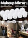 Generic Led Vanity Mirror Lights Kit With 10 Dimmable Light Bulbs White 26.00*7.00*17.00Cm