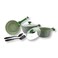Prestige Essential Cooking Set 7 pcs Green