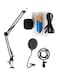 Generic - Condenser Microphone With Stand 3548400182 Multicolour