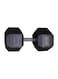 Harley Fitness 45.00KG Rubber Coated Fixed Hex Dumbbell 1 Pair
