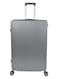 Morano 3-Piece Hardside Abs Spinner Luggage Trolley Set - Grey